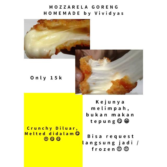 

Mozzarela Goreng / Mozzarela Frozen