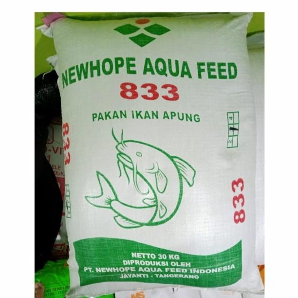 Maiya | Pakan Pelet Ikan 833-3 Lele Jenis Apung New Hope 30 Kg Full Karung READY STOK