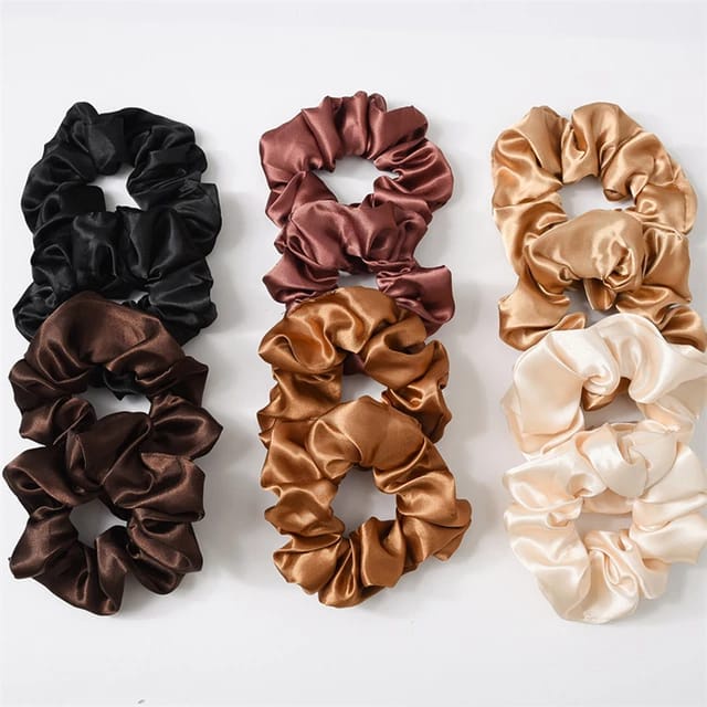 Scrunchie / Scrunchie Satin / Scrunchie Kecil / Scrunchie Hijab / Silk Scrunchie / Ikat Rambut Scrunchie / Scrunchie Ikat Rambut