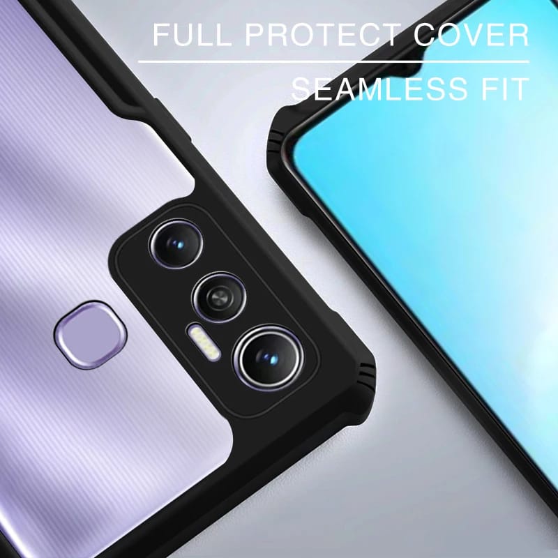 PROMO Case INFINIX HOT 11 / HOT 11s / HOT 11 Play Case Simple Transparent Soft Acrylic Case Armor Prigen Fusion