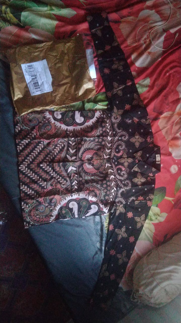 Batik Pria Lengan Panjang Solo Premium Batik Cowok Tulis Sutra Alisan Lengan Panjang Asd-086
