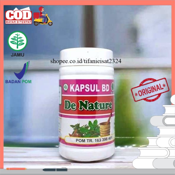 Obat Pembersih Darah Herbal Obat Darah Kotor Kapsul BD De Nature