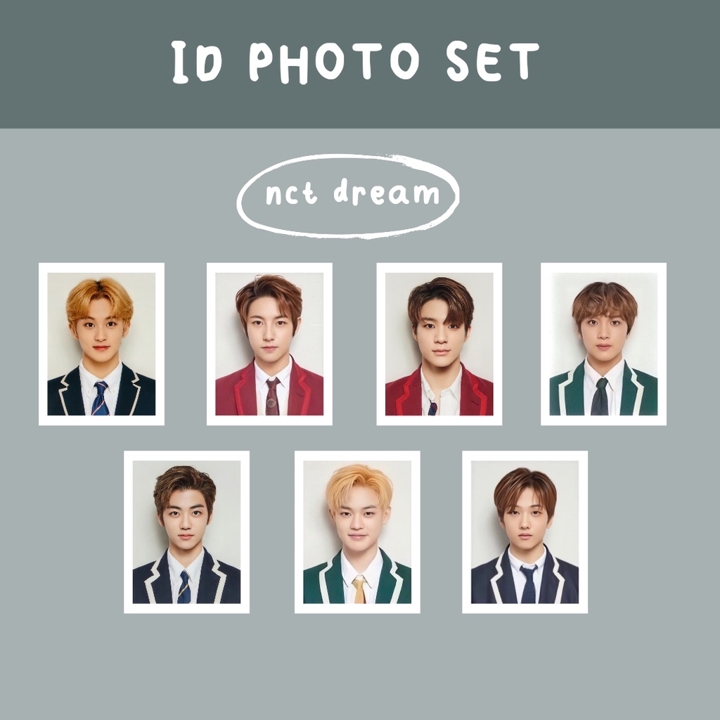 PAS FOTO NCT 127 NCT DREAM WAYV / ID PHOTO SET ukuran 3x4