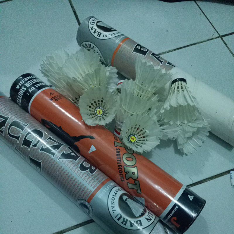 (1 slop) shuttlecock second, kok bekas