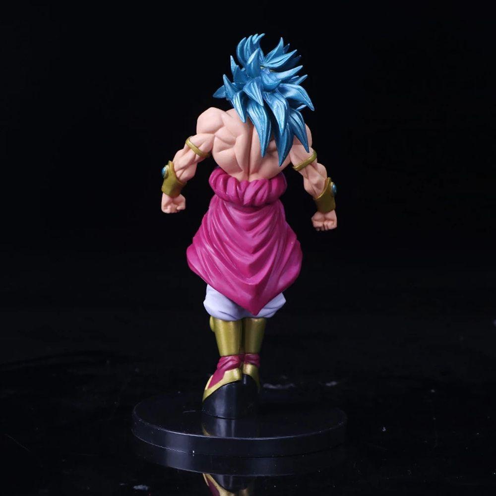 Needway Action Figure Untuk Anak Dekorasi Rumah DBZ Mainan Rambut Biru 22cm Budokai