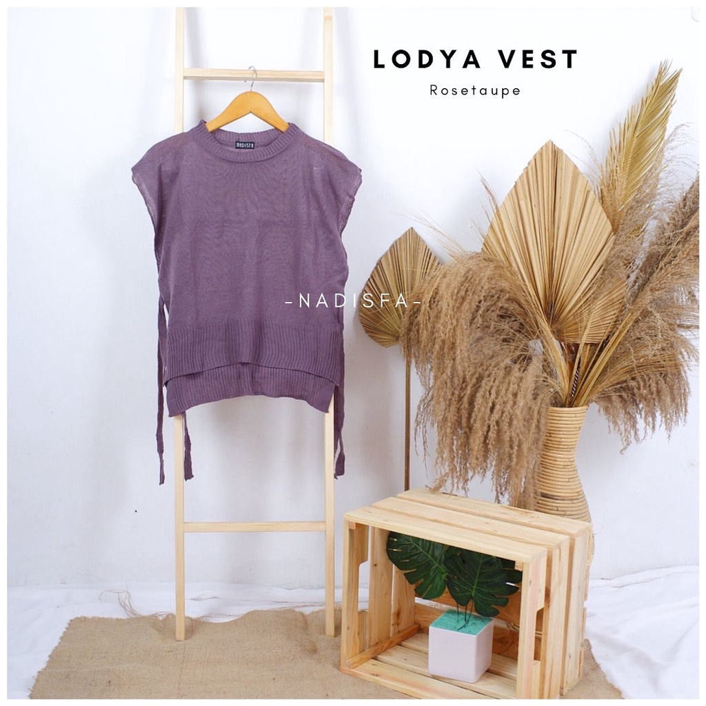 LODYA VEST RAJUT POLOS