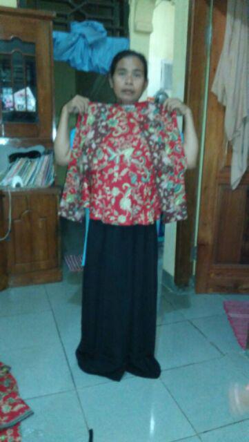 Sarimbit Batik Aziza Gentong Merah Batik Keluarga Seragam Batik Kantor Couple Batik Anak Gamis