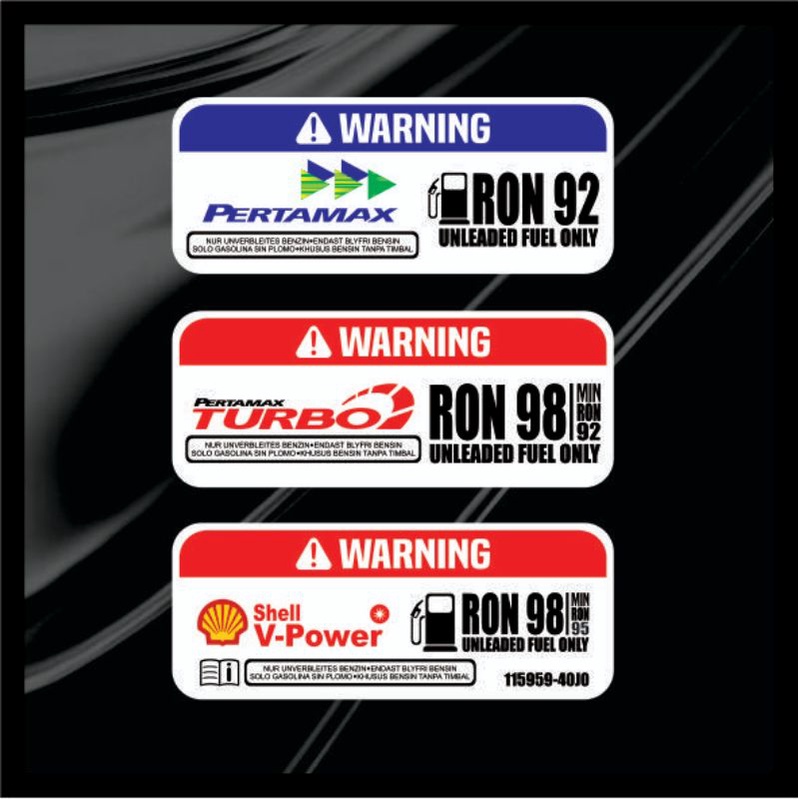 Jual Stiker sticker TIMBUL Pertamax Turbo Shell | S…