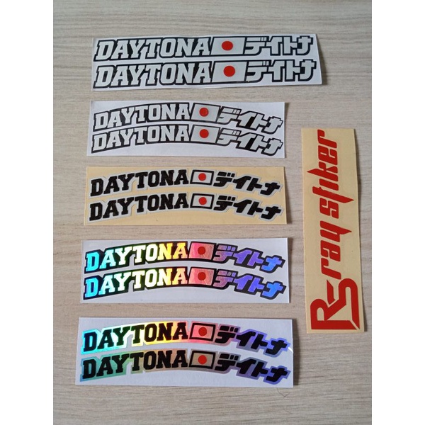 sticker velg daytona