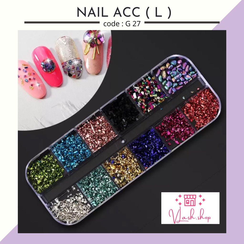 18 - 29 - NAIL ACCESORIES ( L ) - HIASAN KUKU