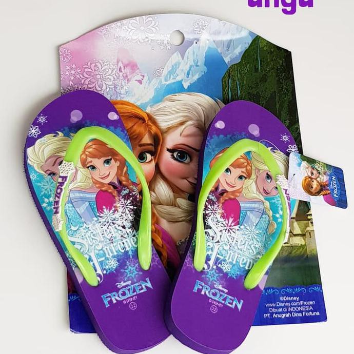 Sandal Frozen #Sandal Jepit Anak Perempuan #Sandal Santai Anak -- Promo Murah