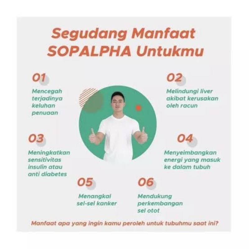 SOPALPHA BIOBOOST SOP ALPHA 1 BOX ISI 18 SACHET ORIGINAL MINUMAN KESEHATAN