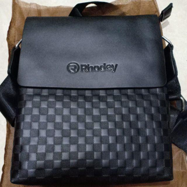 Tas Selempang Kulit Pria Casual Style Men's Messenger Bag Original Import Polo Videng / Rhodey