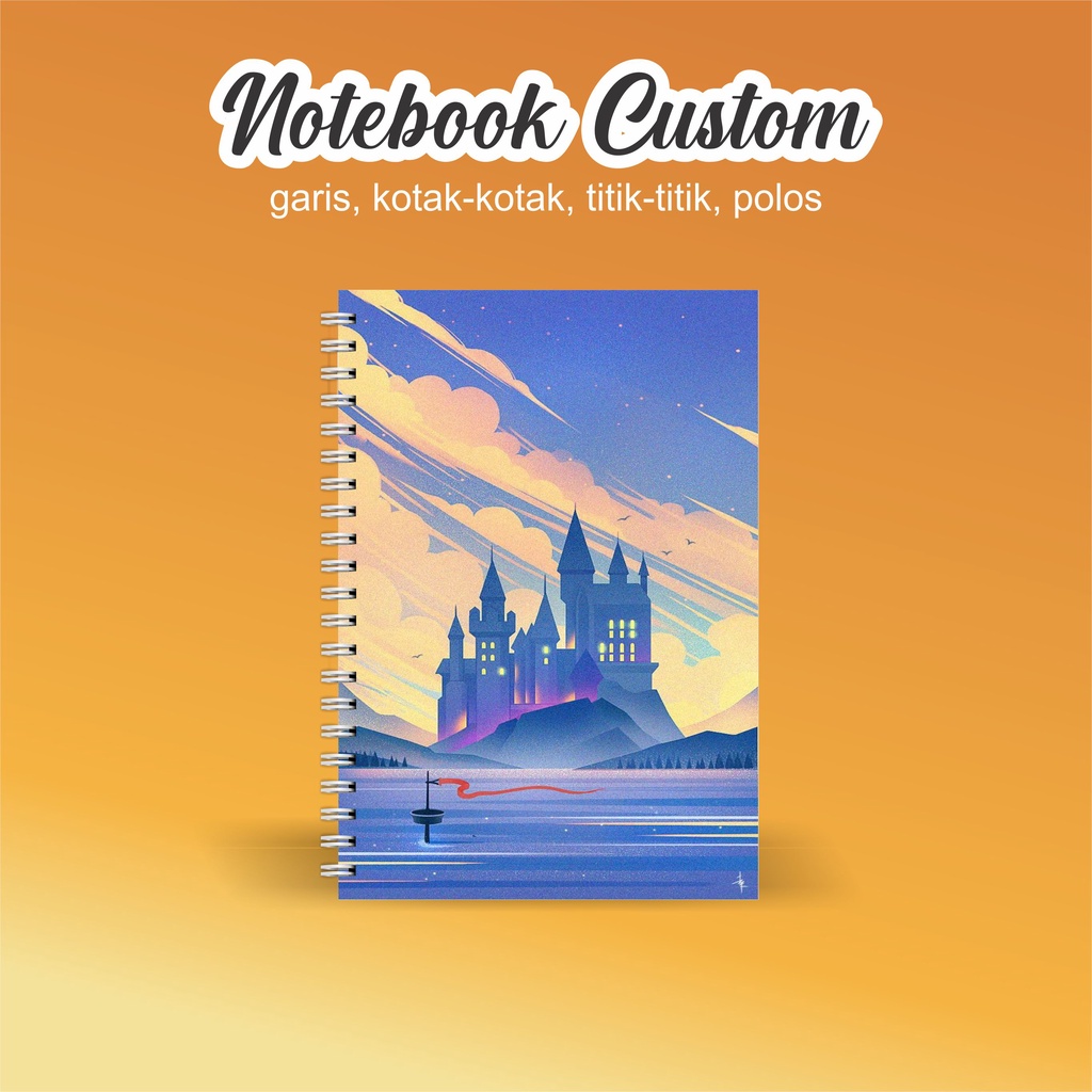 

NOTEBOOK A5 CATATAN/JURNAL BOOKPAPER GRID/KOTAK2#DOTTED/TITIK2#BLANK/POLOS