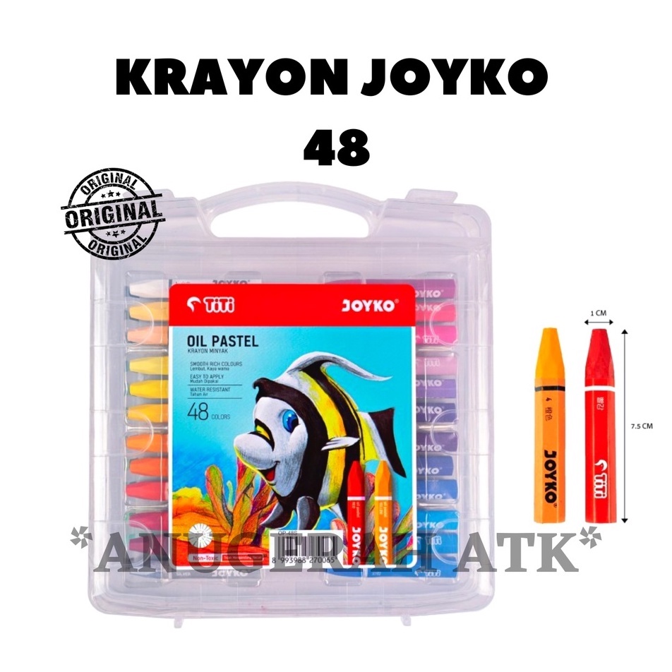 

Crayon / Krayon Titi/joyko 48 Clr Original