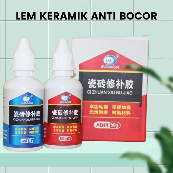 Lem Keramik Kuat Anti Bocor  Keramik Batu Retak  Pecah