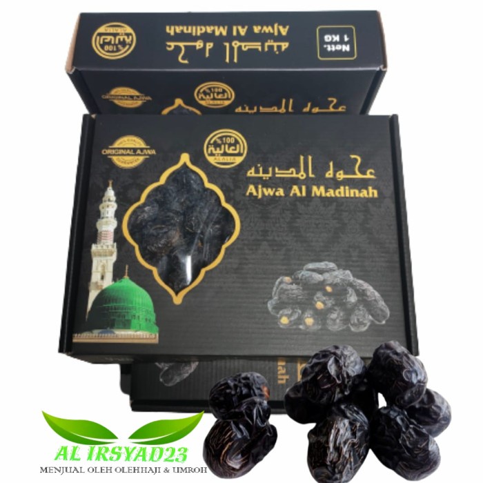 

kurma AJWA 1kg/kurma nabi asli/original ajwa madinah