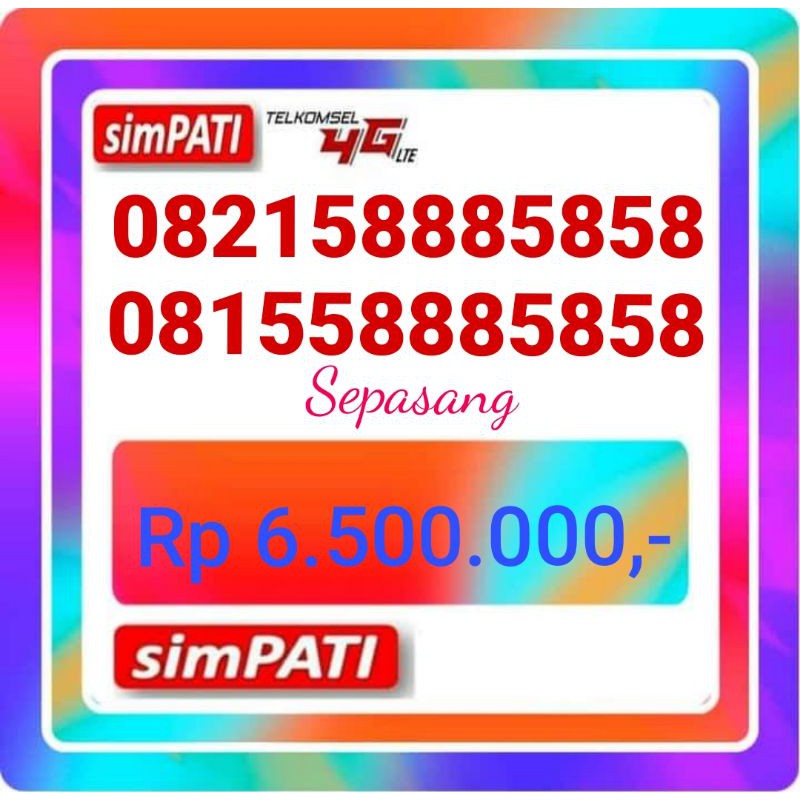 Nomor Couple Telkomsel & indosat