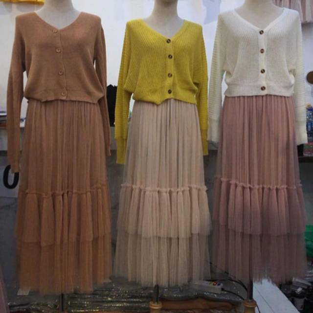 Rok Panjang Tutu Rumbai Bangkok