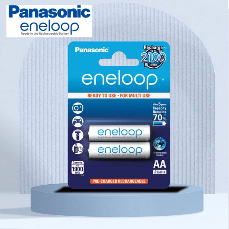 Baterai Eneloop AA isi 2 pcs original