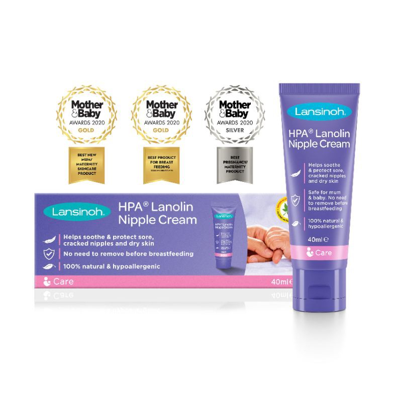 Lansinoh Nipple Cream HPA Lanolin Minis 7ml - Lansinoh 10ml - Lansinoh 40ml