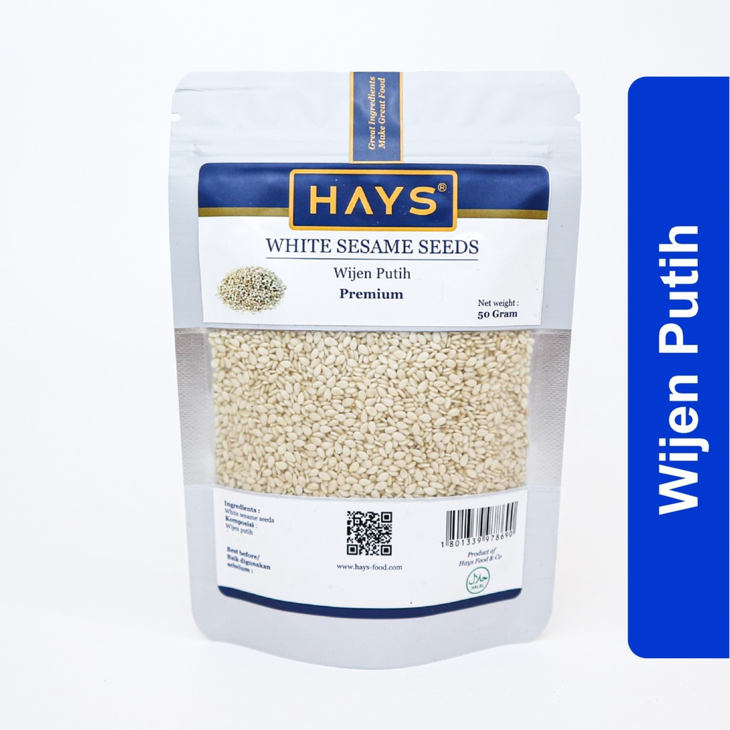 Wijen Putih / White Sesame Seeds - HAYS