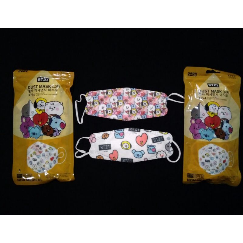 Masker KF 94 anak karakter