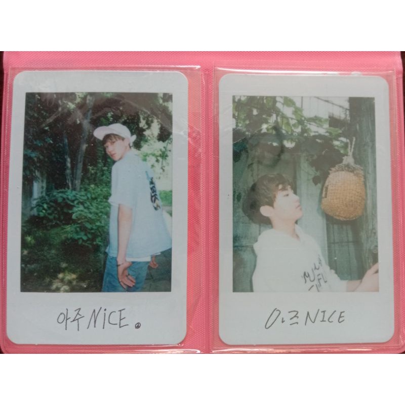 Photocard PC Aju Nice Very Nice Hoshi The 8