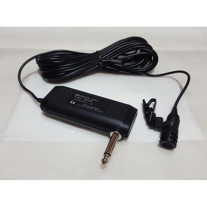 MIC JEPIT - MIC CLIP ON KABEL TOA ZM-360