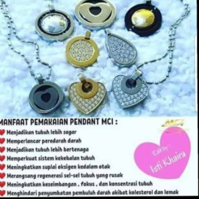 Kalung mci kalung kesehatan lsw love