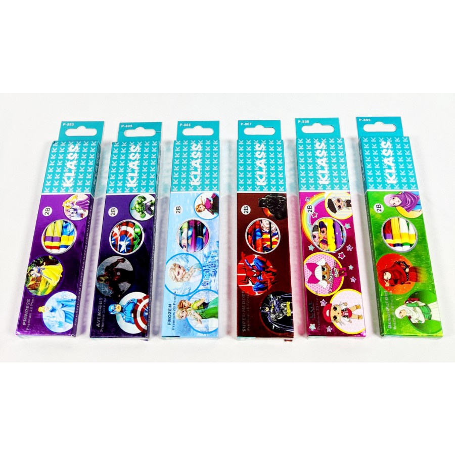 

PENSIL 2B KLASS P-805/P-809/P-806 ISI 12PCS