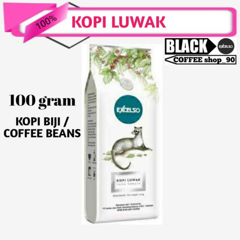 

kopi luwak tana toraja 100 gram excelso (biji kopi/coffee beans