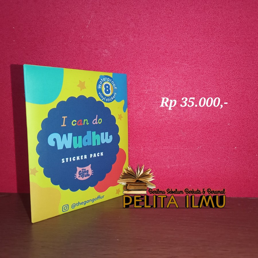 

Stiker Aku Bisa Wudhu - I Can Do Wudhu Sticker Pack