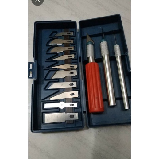 pisau bonsai sabut kelapa set 13 in 1