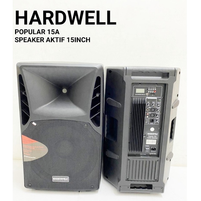 Speaker Aktif Hardwell Popular 15 A / Popular 15A / Popular15A Sepasang Original