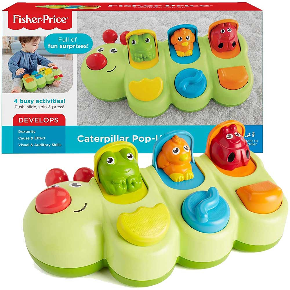 Fisher Price Caterpillar Pop Up