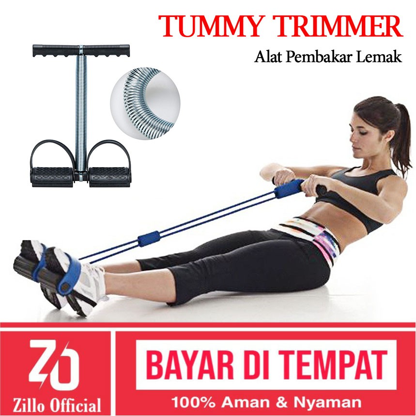 ZILLO Alat Olahraga Di Rumah Tummy Trimmer untuk Mengecilkan Perut Paha dan Mengencangkan Otot Lengan