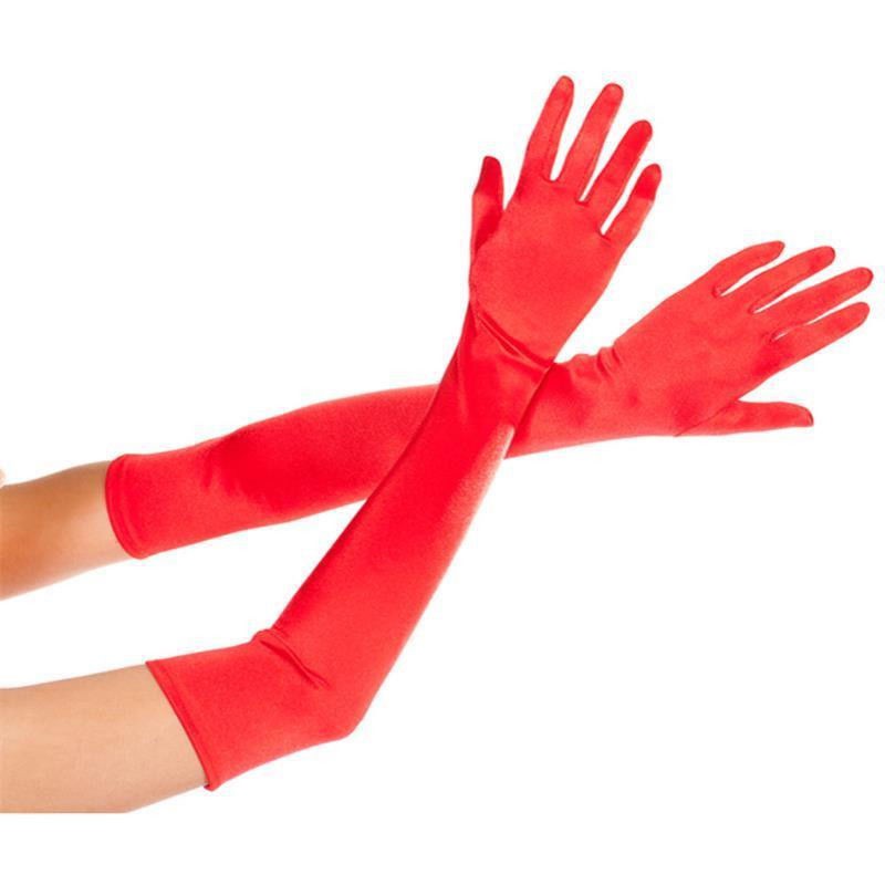 sarung tangan panjang gloves spandex wanita