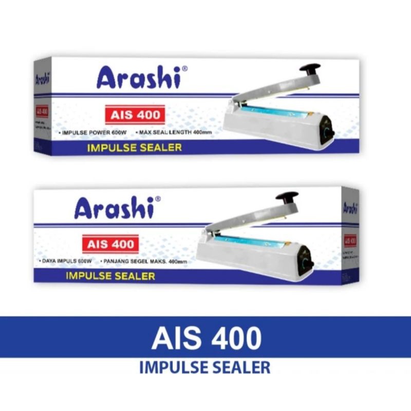 Arashi impulse Sealer plastik PVC AIS 400