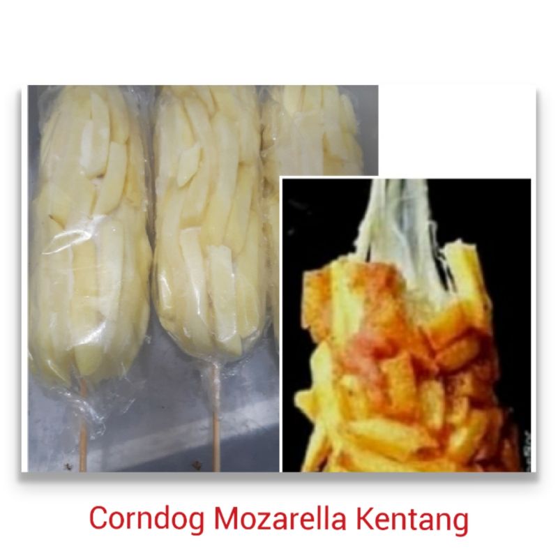 

CORNDOG SOSIS KEJU MOZARELLA KENTANG