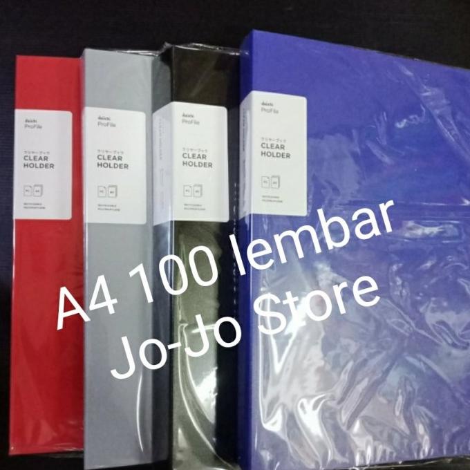 

Office & Stationery | Document Organizer | Clear Holder/Dokument Keeper/Display Book A4 100 Lembar Daiichi | Best Seller