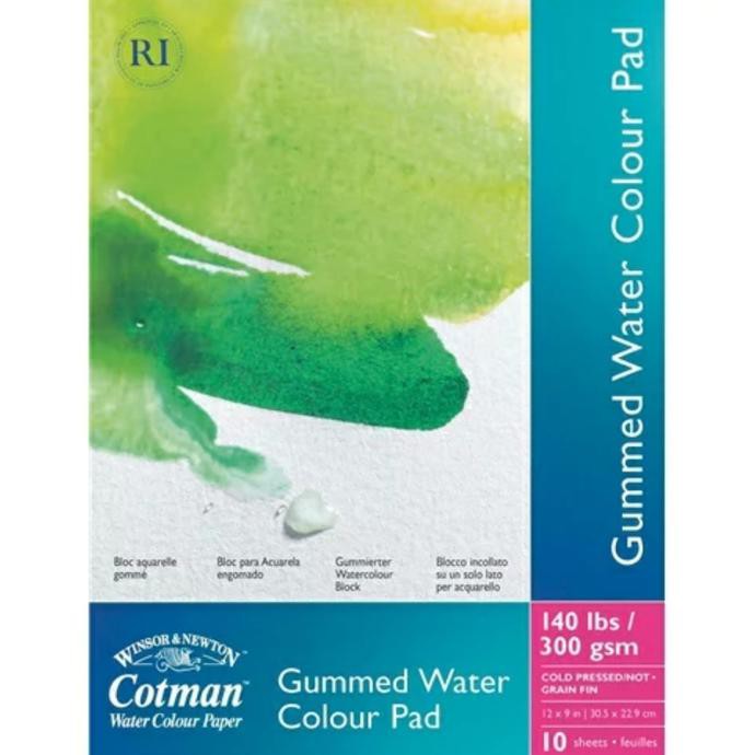 

BARANG BARU Cotman Water Colour Paper Gummed Pad 300 GSM Cold Pressed 14x10inch