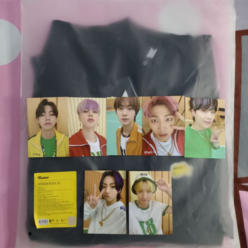 SHARING BTS BUTTER CARDIGAN