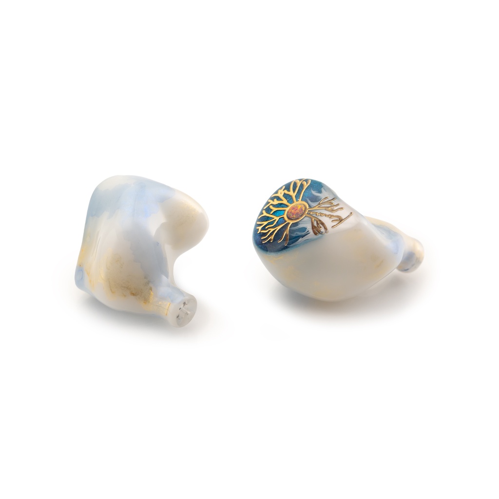 Kinera IDUN Golden IDUN2.0 Earphone In ear IEM 1ddd + 2BA Triple Hybrid Driver Dengan Kabel 0.78mm