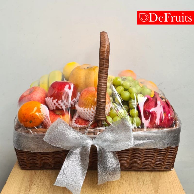

Hampers Buah / Parcel Buah / Parsel Buah Premium Ukuran Besar (Code : L2) - DeFruits