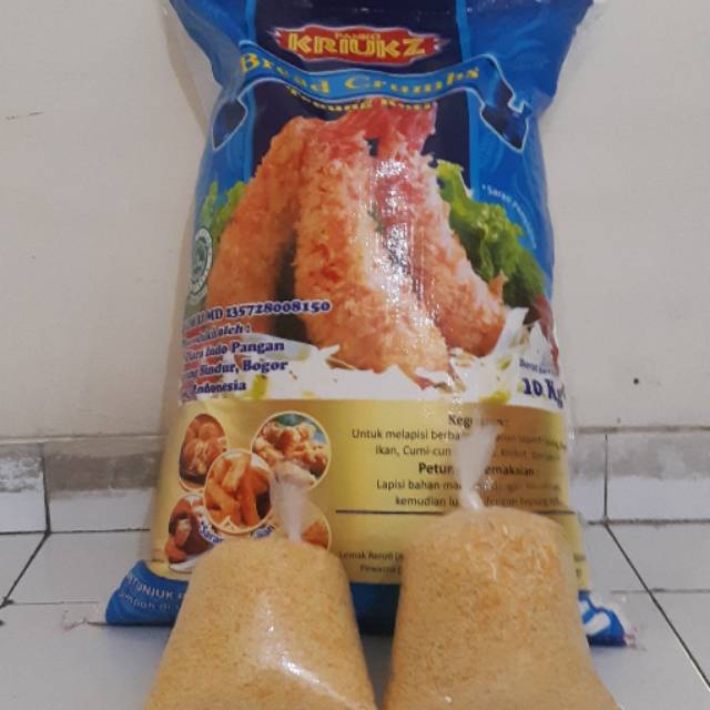

Panko Kriuks Tepung bread crumbs repack ukuran 1kg