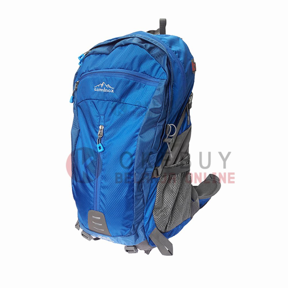 Tas/ransel Gunung/ Hiking Backpack Luminox 5029-50l Light Blue +Raincover