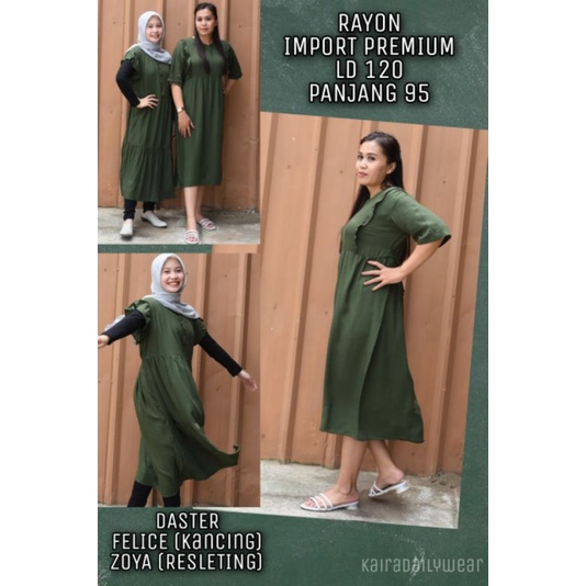 one set Zeta/daster import/daster premium/daster wanita/daster kekinian/daster sosialita/daster keki