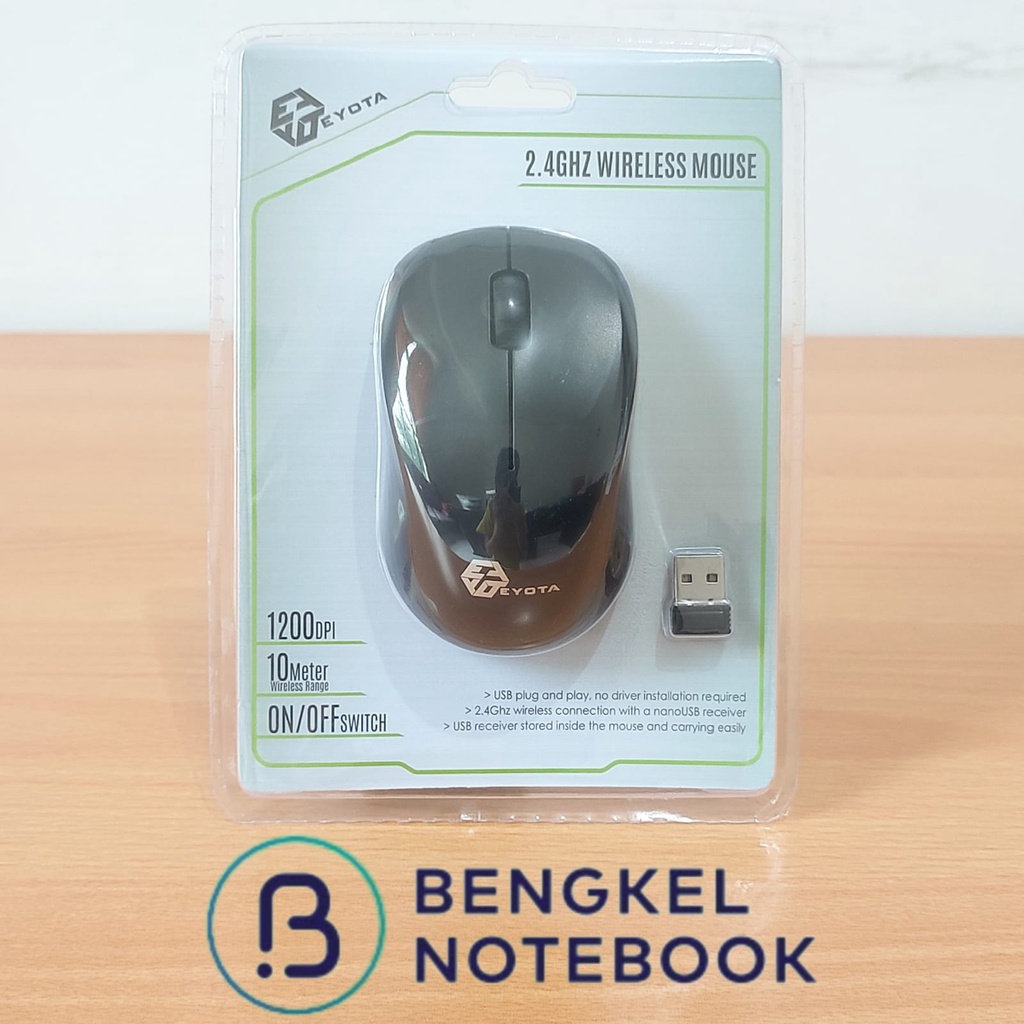 Mouse Wireless Eyota M188 1200DPI