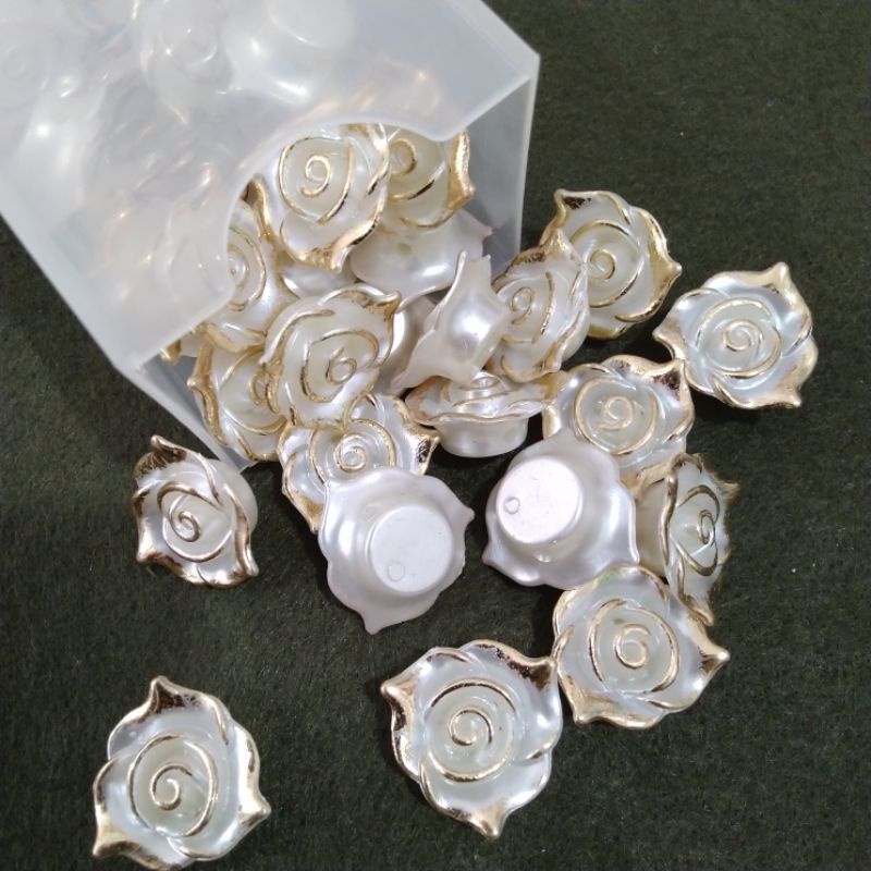 Mote Bunga mawar | mote aesthetic | mote mawar doff | mote kelopak